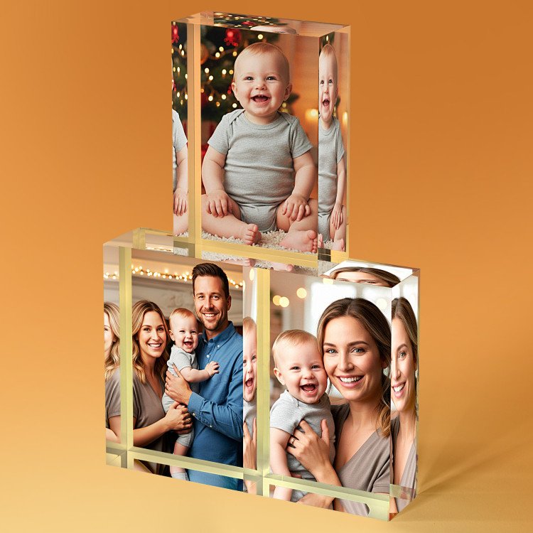 4x6 3D Acrylic Photo Rectangle