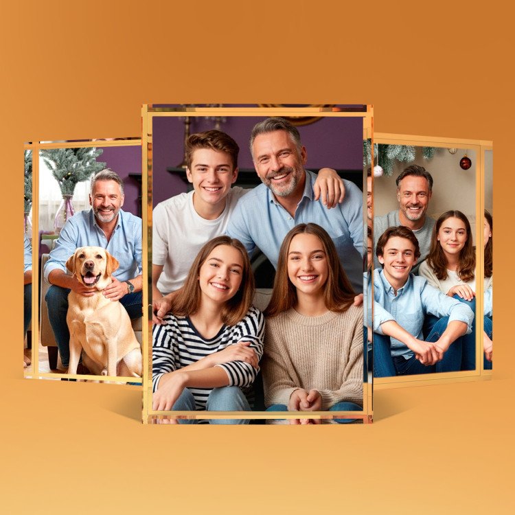 5x7 3D Acrylic Photo Rectangle