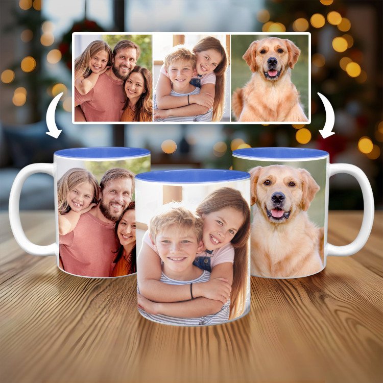 3 Photo Collage Mug