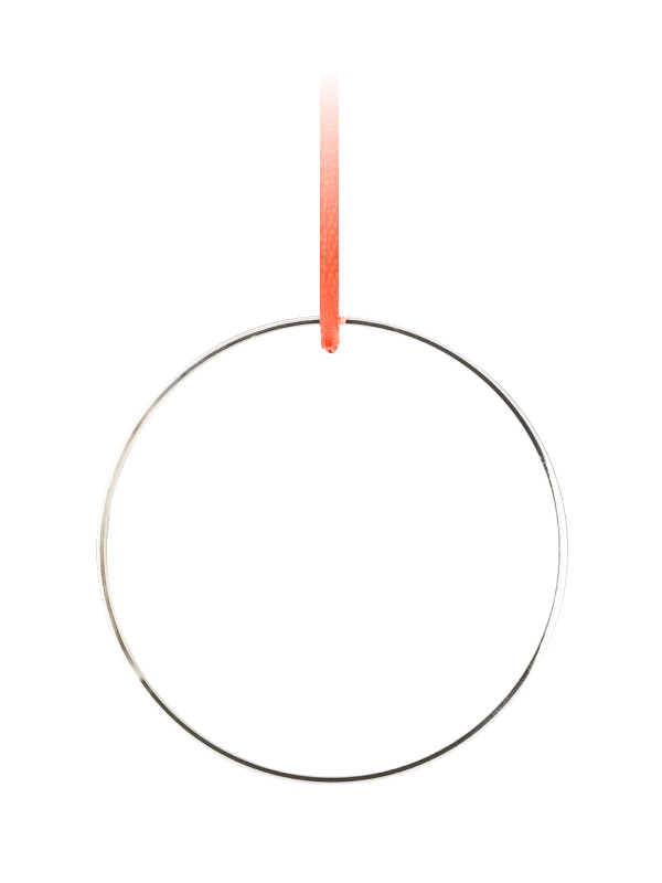 Crystal Ornament Round