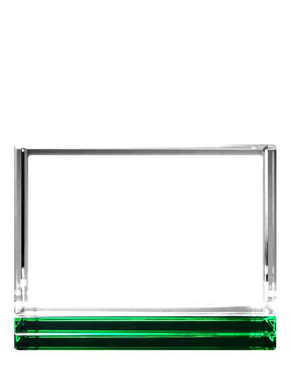 Green 3D Crystal Skirt Landscape